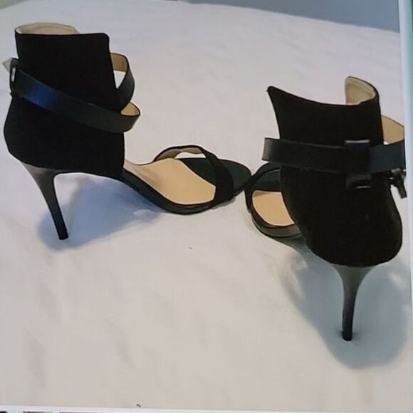 PENNY LOVES KENNY WOMENS HIGH HEEL STILETTOS ANKLE STRAP OPEN TOE SANDAL - Picture 1 of 16